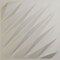 Ekena Millwork 19 5/8in. W x 19 5/8in. H Arrow EnduraWall Decorative 3D Wall Panel Covers 2.67 Sq. Ft. WP20X20AWGBW - alternate 1